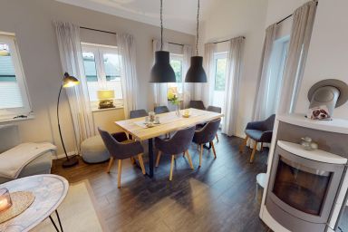 Feriendorf Südstrand - Großzügiges Haus für 8 Personen mit Kamin, Sauna, Garten & Strandkorb- Ostseenah!