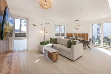 Ferienwohnung Ostsee Nest - Moderne Ferienwohnung mit Balkon, strandnah in ruhiger Lage