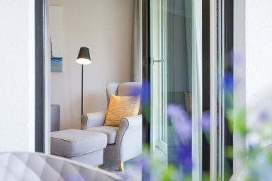 Godewindpark Travemünde - Modernes Apartment am Godewindpark mit überdachtem Balkon und Wellness