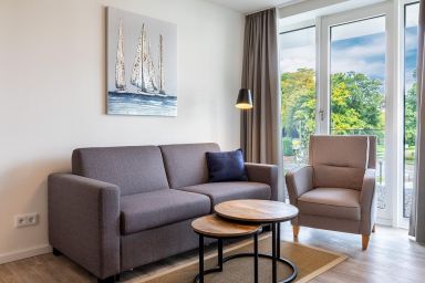 Ferienwohnungen am Godewindpark Travemünde - Godewindpark Apartment 1.12 – Modernes Feriendomizil für Paare und Familien