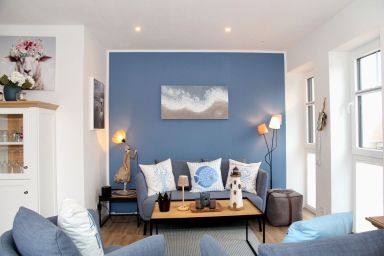 Deichkrone - Neue Ferienwohnung Deichkrone mit Hafenblick, Balkon & Infrarotkabine