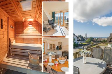 Loddin - Moderne Ferienwohnung mit Sauna & Garten – Platz für 8 Gäste in Strandnähe