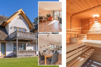 Loddin - Moderne Ferienwohnung mit Sauna & Garten – naturnah und komfortabel auf Usedom