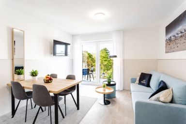 MEERholung - MEERholung FeWo 2.3 strandnah mit Balkon für bis zu 4 Gäste