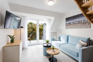 MEERholung - MEERholung FeWo 4.5 – Strandnahes Penthouse auf zwei Ebenen mit Dachterrasse