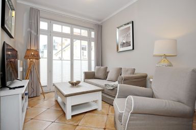 Dünenschloss - 3-Zimmer-Wohnung für bis zu 6 Personen und Hund
