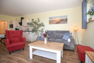 Seesternchen - 60m² Wohnung mit Terrasse und Hund für 4 Personen
