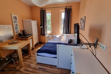 Fewo 1 im Alten Zollhaus Stralsund - Ferienwohnung 1 im Alten Zollhaus direkt am Hafen von Stralsund