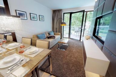 White Pearl - Luxus mit Sauna und Balkon + die Ostsee vor der Tür! Ferienapartment in Timmendorfer Strand - White Pearl Timmendorfer Strand 2.09