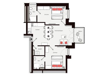 Gezeiten Suites - Gezeiten Suites No. 16 097/106