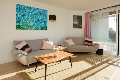 Apartment Ankerplatz 57, Haus Wiesbaden - App. 57, 3. Stock, 50m², 2 Pers., Loggia