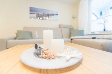 Haus am Meer, Wintergarten-PH 7, 2SZ, strandnah - Appartement mit 2 SZ und Schlafsofa - Aufbettung 5./6. P.
