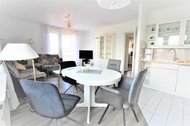 Residenz Albatros Cuxhaven (3) - ALB-1.33 - Penthouse-Fewo, umlaufender Balkon mit Meerblick
