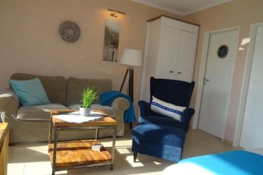 Achtern Huus 6+7 - 1-Raum FeWo 6, EG, 35m², Terrasse süd/west