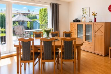 W3 Ferienhaus Ankerplatz in Börgerende - W3(1): Seestern 3-Raum FeWo (80m², 6 Pers.) EG Terrasse