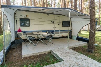 Urlaub im Wohnwagen - mitten im Wald - Wohnwagen 16