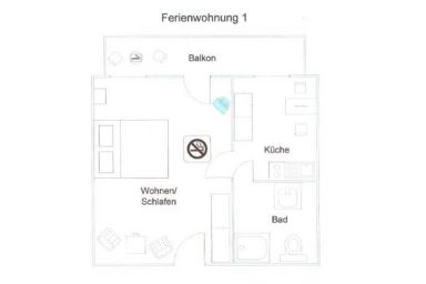 Villa Fanny - 1. Ferienwohnung