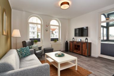 Haus am Meer, Wintergarten-App. 6, strandnah - App. mit 1 SZ u. Aufbettung 3./4. P. Haus am Meer, Wintergarten-App. 6, strandnah - App. mit 1 SZ u. Aufbettung 3./4. P.