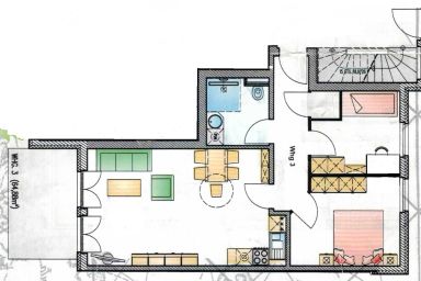 Residenz Blinkfüer - Whg. 3 Möwennest