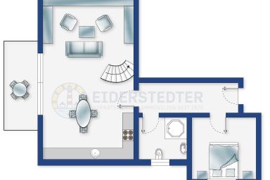 Wohnung 10 Lütte Stuuv (ID 038)