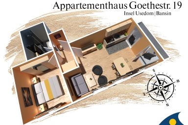 Appartementhaus Goethestrasse Fewo 19 - Goethe 19