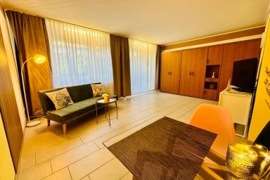 NEU: Apartmenthaus-Usedom Fam. Stopp "Kajüte 1" Hunde willkommen & Ostsee  zum greifen nah