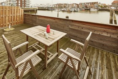 City-Marina Cuxhaven, Achterndeck