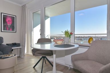 Metropol, Whg. 251, Landseite mit Inselblick 10.OG