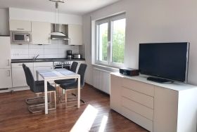 Wohnzimmer mit offener KÃ¼che