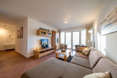 NordseeResort Friesland - Stilvolles Familienapartment an der Nordsee mit Balkon und privater Sauna
