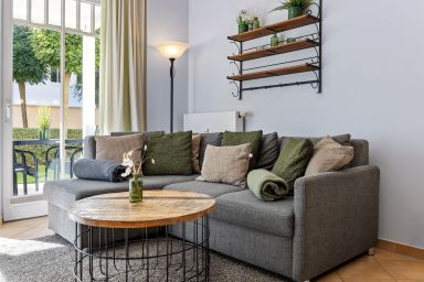 Dünenschloss - Barrierearmes Ostseeapartment mit Südterrasse, Saunabereich und Pool im Haus!