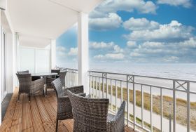 Balkon mit Ostseeblick