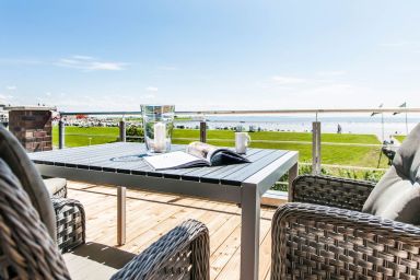 Haus Deichkieker - Ferienwohnung für 4 Personen am Nordseedeich mit Meerblick