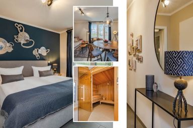 Ferienwohnung Terrasse am Haff - Ruhige Ferienwohnung am Stettiner Haff mit Balkon & Sauna, nah an See & Meer