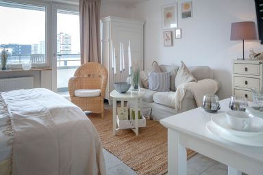 Weite & Wellen - 2-Zimmerwohnung mit Meerblick und Südbalkon