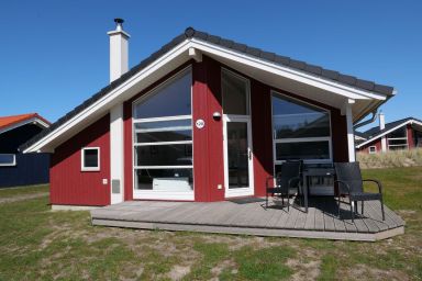 Holiday Vital Resort - Skandinavisches Ferienhaus 79m² für 8 Personen und Hund, Sauna, Badewanne