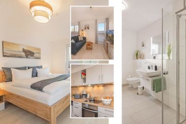 Ferienwohnung Meerzeit - Modernes Appartement mit Balkon – nur 800 m zum Strand