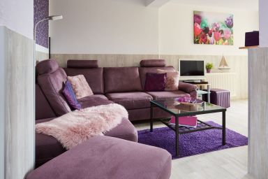 Wohnung 2 im Zeesboothaus - Terrasse, Wasserblick - Ferienwohnung 2 im Zeesboothaus – Reetdachidylle auf Mönchgut