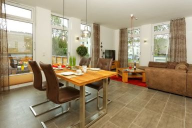 Ostseeland - 5-Sterne-Apartment mit Infrarotsauna, Südbalkon und in 600 m Strandnähe