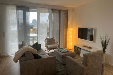 Haus Emilia - Gemütliche 3-Zimmer-Ferienwohnung im Erdgeschoss mit Terrasse und Gartenblick