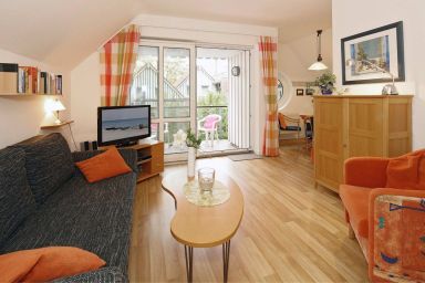 Seeblick Anlage - Moderne Ferienwohnung in Koserow mit Balkon und Meerblick – nur 100 m zum Strand