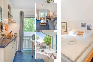 Seeblick Anlage - Moderne Ferienwohnung in Koserow mit Balkon – nur 50 m bis zum Strand!