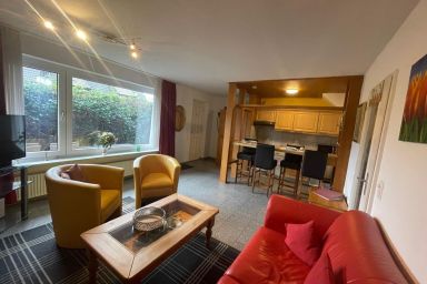 Fewo mit 1 Schlafzimmer u 1 Schlafsofa mi Terrasse