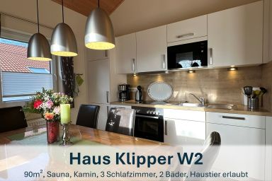Haus Klipper - Nordseebad Burhave - Klipper #W2 (Sauna & Kamin)