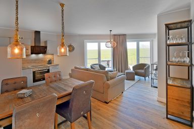 Ferien auf Krautsand GmbH - Elbaussicht Appartement D2 R3 - Südterrasse
