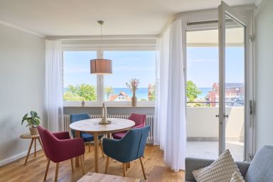 KüstenKautz - Ferienwohnung mit Meerblick, Hund erlaubt und Balkon