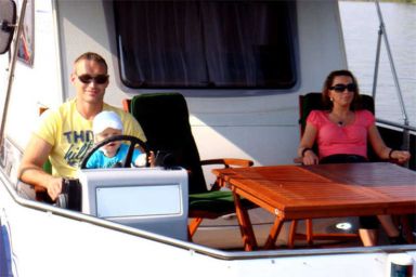 Hausboot Wassercamper SCHW 930 - SCHW 931 Typ 1 Blue Line