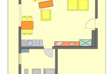 .Strandstraße 24 - Ein-Raum-FeWo Typ S2 im Souterrain