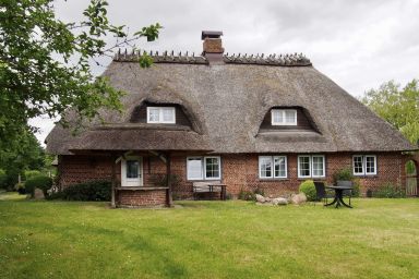 Reetdachkaten in Schuby, Ostsee - Ferienwohnung  Große Reetdachkate