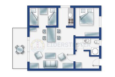Wohnung 1 Seestern (ID 292)